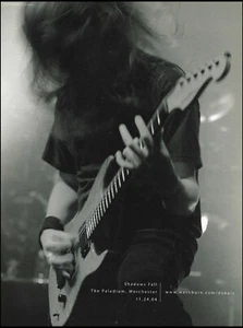 Shadows Fall Jon Donais Washburn guitar advertisement 2004 Worchester ad print - Picture 1 of 3