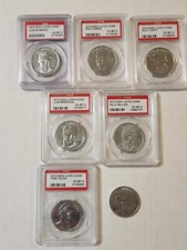 1972 Esso Latin Baseball Coins PSA partial set 7/13