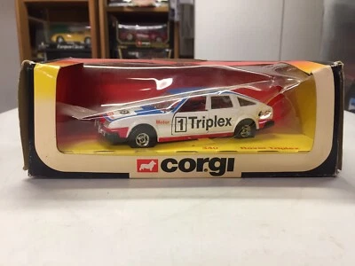 1:36 CORGI Mettoy racing car #1 ROVER TRIPLEX ESSO model# 340 Made Great Britain - Image 1 of 4