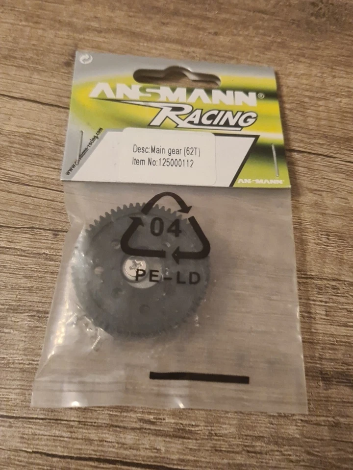 Ansmann Racing Desc Main Gear 62T - Image 1 of 2