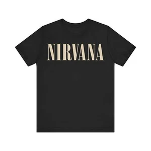 Nirvana T-Shirt - Wählen Sie Ihre FARBE! T-Shirt - Band Tour Grunge Kurt Cobain Alt Rock - Bild 1 von 17