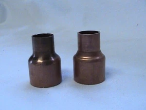 2 NEW MUELLER COPPER SWEAT REDUCING ADAPTERS 1-1/4" X 3/4" #W01345 - Picture 1 of 3