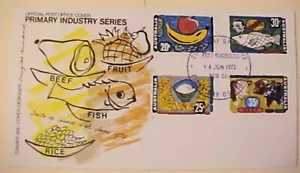 AUSTRALIA FDC 1972 INDUSTRY PORT MACQUARIE - Picture 1 of 1