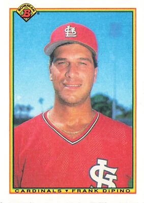 Frank DiPino #187 1990 Bowman St. Louis Cardinals - Image 1 of 2