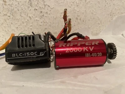 Brushless-Regler,BLC-150C/150S(bis 6S) Brushless Motor Ripper 2000kV,IBL-40/20 - Bild 1 von 4