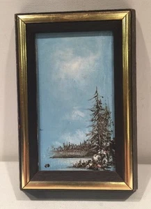 Jon Gangnam kleines Ölgemälde - Bild 1 von 3