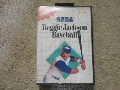 Brand New Factory Sealed Reggie Jackson Baseball (Sega Master System, 1988) Rare - Image 1 of 4