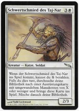 Sword Blacksmith of Taj-Nar (Taj-Nar Swordsmith) 27-Mirrodin - 2003-de-MINT