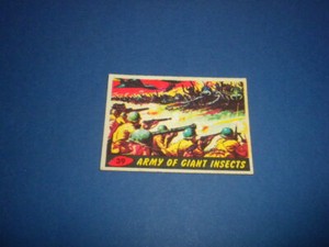 MARS ATTACKS card #39 Bubbles/Topps Inc. 1964 Printed in ENGLAND/UK