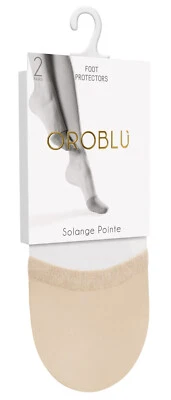 Oroblu Zehlinge Solange Pointe - Zehenschutz, 2 Paar Sparpack