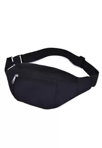 Fanny Pack Waist Bag for Men Women Hip Belt Bum Pouch Sport Travel Purse✅2 Pack✅ - Picture 1 of 12