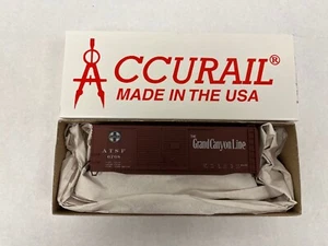 Accurail Kit 8082 HO 40' Double Door Box Car Santa Fe #6708 - Picture 1 of 2