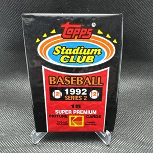 1992 topps stadium club baseball series 2 Sealed Wax Pack - Bild 1 von 2