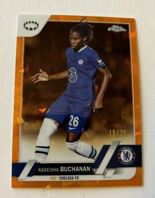 2022-23 Topps Orange /25 Kadeisha Buchanan #49 Rookie RC - Image 1 of 2