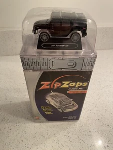 2004 Hummer H2 Black ZipZaps 600-7044 Micro RC Wireless Remote Controlled Car - Picture 1 of 5