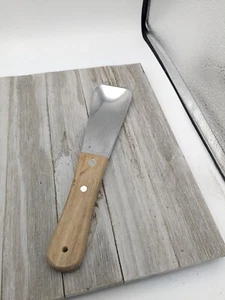 Vintage Vernco #1 Stainless Steel Ice Cream Spade Scoop Wood Handle 9 1/2" Japan - Picture 1 of 8