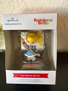 2024 Hallmark RAINBOW BRITE DOLL Christmas Tree Ornament NEW in BOX - Picture 1 of 5