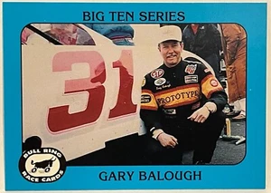 GARY BALOUGH 1992 BULL RING RACE CARDS PROMO CARD HTF - Picture 1 of 2