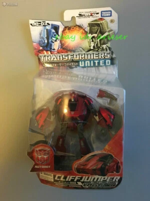 Takaratomy United Series Un-03 Cliffjumper Japanese Ver. Action Figure New Toy - Image 1 of 4