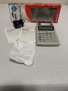 Casio Portable Printer HR-8TE Plus With Adapter Tested Currency  Conversion Tax - Picture 1 of 8