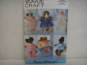 Vogue Craft 8495 Madame Alexander Doll Clothes Pattern Pussy Cat Puddin 14" UNCT - Picture 1 of 1