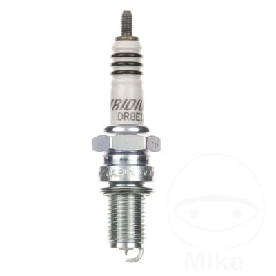 NGK Iridium Spark Plug DR8EIX Compatible With Yamaha YX 600 Radian 1986-1990 - Image 1 of 4