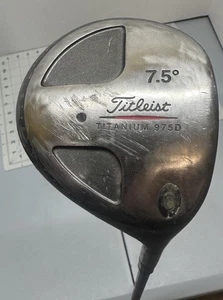 Titleist Pro Titanium 975D 7.5 RH Driver Inertial Transfer System.SEE PICS - Picture 1 of 8