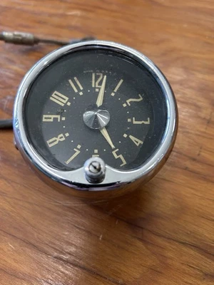 1950  Studebaker Vintage Dash Clock Gauge Rare - Image 1 of 4