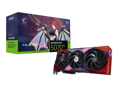 MSI MLG Edition GeForce RTX 5070 Ti 16GB GDDR7 PCI Express 5.0 Graphics Card - Image 1 of 4