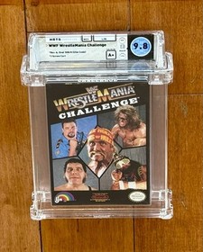 WWF WrestleMania Challenge NES 1990 9.8 Box A+ Seal WATA Rated CGC VGA x New