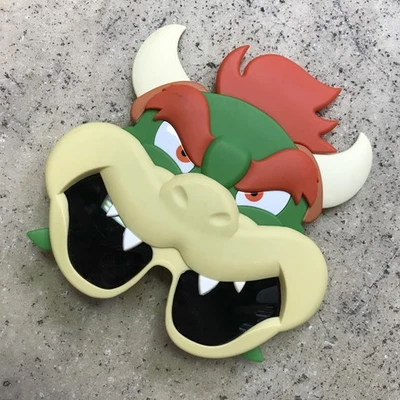 Nintendo Super Mario Bros Sunglasses Sun-Stache Bowser Cosplay Halloween Costume - Image 1 of 4