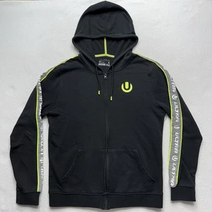 Ultra Music Festival reflektierender Hoodie mit durchgehendem Reißverschluss Herren Größe Medium " - Bild 1 von 9