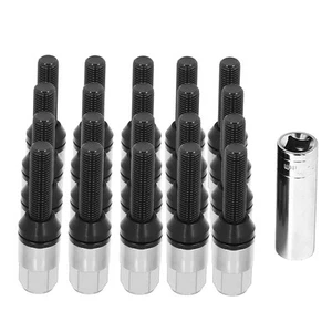 (Titanium) Taper Cone Lug 20 Pcs Taper Cone Lug Aluminum Alloy M12x1.5 - Picture 1 of 24