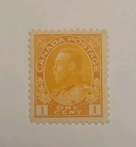 Canada Scott 105 King George V Admirals Uniform 1922 F-VF MH Die-1 - Picture 1 of 1