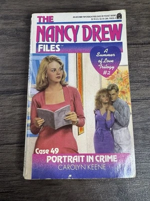 The Nancy Drew Files Case 49 By Carolyn Keene Paperback Book (1990) Vintage - Image 1 of 4