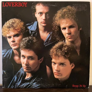 LOVERBOY - Keep It Up (1983, w/Lyric Insert) - 12" Vinyl Record LP - VG+ - Picture 1 of 4