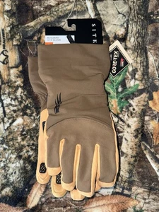 Sitka Gear Blizzard GTX Glove Hunt Solids Mud Size Large Brand New - Picture 1 of 3