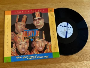 Heavy D. & The Boyz – We Got Our Own Thang 12" 1989 NM Vinyl Teddy Riley Hip Hop - Picture 1 of 4