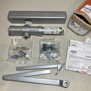 LCN Türschließer 1461-REG AL DEL, verzögerte Aktion, unbearbeitete Aluminiumoberfläche NEU - Bild 1 von 19