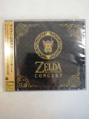 THE LEGEND OF ZELDA 30TH ANNIVERSARY CONCERT ORIGINAL SOUNDTRACK 2CD JAPAN NEW - Photo 1/2