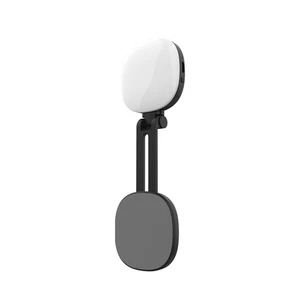 Selfie Magnétique Réglable LED Lumière Portable pour Zoom Appels et Photos - Photo 1 sur 22