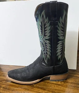 ARIAT Mens 10 D Medium RIGHT BOOT ONLY-SINGLE-Re-Purpose?/Craft/Futurity Style - Picture 1 of 17