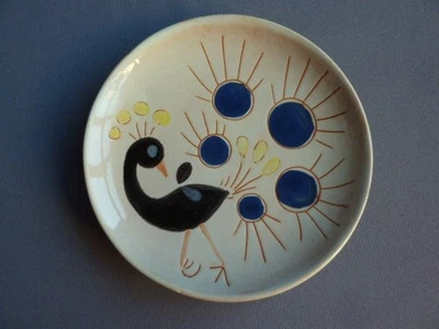 COUPELLES VIDE POCHE ASSIETTE CERAMIQUE VALLAURIS ATELIER CERENNE 1960 SIGNE NG - Photo 1/4