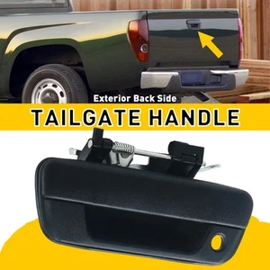 Rear Gate Tailgate Tail Latch Handle Black for 2004-2012 Colorado GMC Canyon - Picture 1 of 10