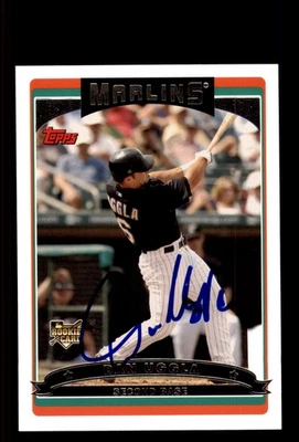 Signed Baseball Card Auto Dan Uggla 2006 Topps #631 Florida Marlins - Image 1 of 2