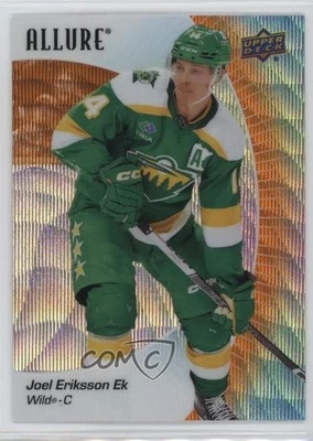 2023-24 Upper Deck Allure Orange Slice Joel Eriksson Ek #87 - Image 1 of 2