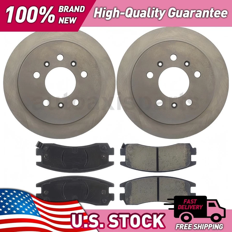 Rear Centric Parts Disc Brake Upgrade Kit for 2006-2010 Chevrolet Impala - Image 1 of 1