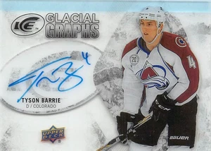 2016-17 Upper Deck Ice Glacial Graphs #GGTB Tyson Barrie - Picture 1 of 2