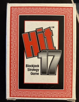Hit 17 Blackjack Strategy Game Vintage 1992 by Megatoys Ken Tuoroo - Image 1 of 2