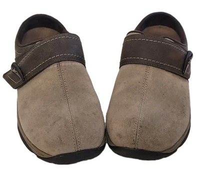 Easy Spirit Explore 24~Eseliana~Women's Size 7~Taupe/Brown~Clog~Mule - Image 1 of 4